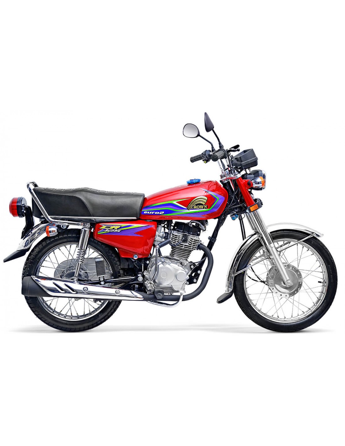 Crown CR 125 Euro II 2020 Model Price Specs Features Mileage Review Pictures