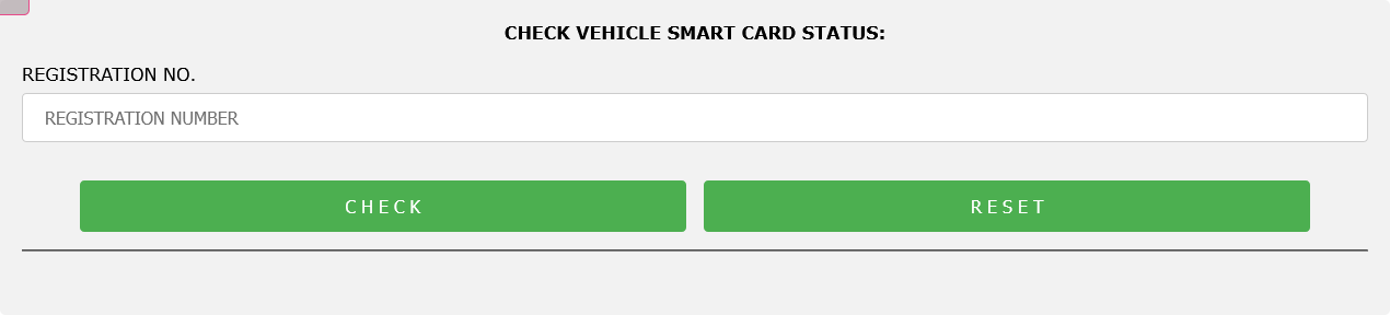 Islamabad Smart Card Status